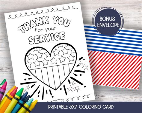 Military Thank You Coloring Pages [2025]