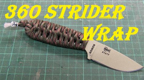 Step By Step Paracord Knife Handle Patterns