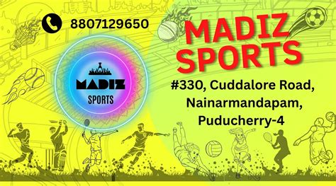 Madiz Sports in Nainar Mandapam,Pondicherry - Best Grocery Stores near ...