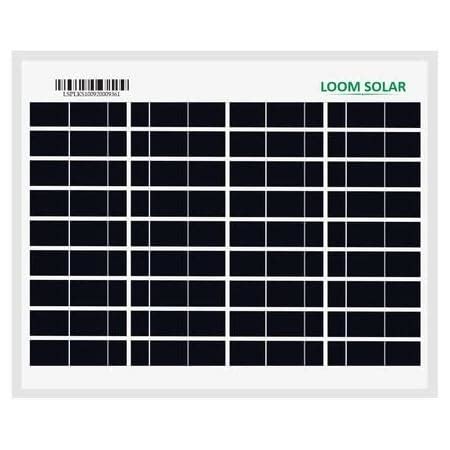 LOOM SOLAR Panel 50 WATT/12 V Mono PERC : Amazon.in: Garden & Outdoors