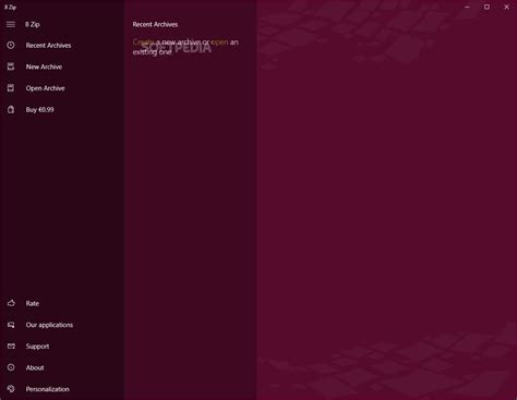 Open Zip File Windows 8 的图像结果