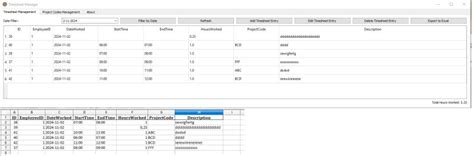 Image result for Timesheet Form and Database with Python