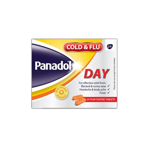 PANADOL COLD & FLU DAY 24 TAB, Egypt/Taypharmacies