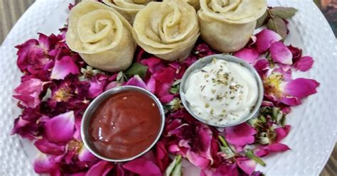 Suji rose momos Recipe by Dr. Sharda Sharma - Cookpad