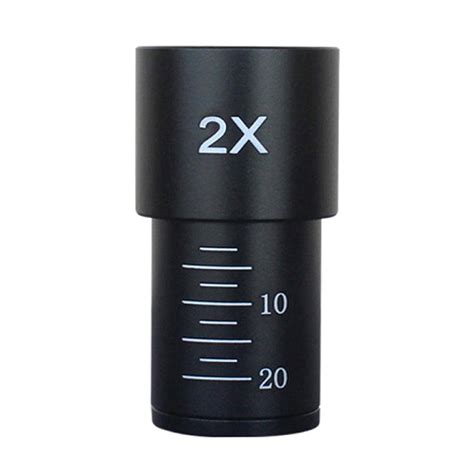 Buy Microscope 2X Barlow Lens for 23.2mm Mount Port Biological ...