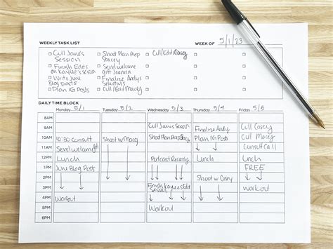 Image result for Time Block Clock