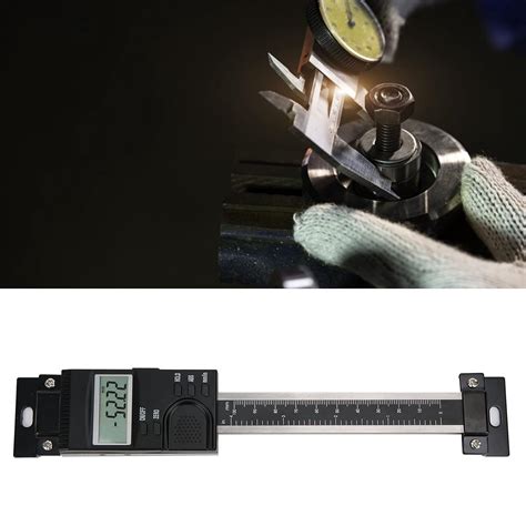 Vernier Caliper, Digital Display Ruler Accurate Stable Industrial for ...