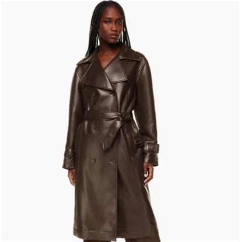 Aritzia Brown Trench Coats for Women | Mercari