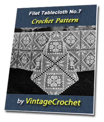 Image result for Free Filet Crochet Tablecloth Patterns