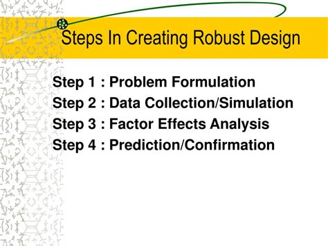 Robust Design Examples 的图像结果