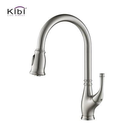 Kibi Summit Single Handle Pull Down Kitchen Sink Faucet KKF2009BN | Zoro
