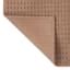 Crosby St. Brown Waffle 100% Cotton Antimicrobial Bath Rug, 20x30