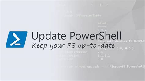 How Do You Update PowerShell Windows 1.0 的图像结果