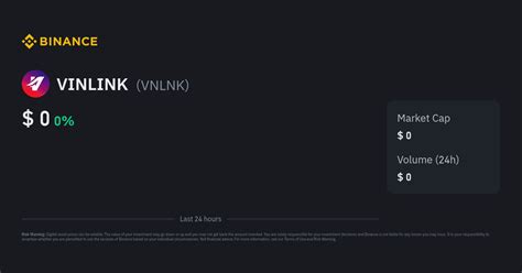 VINLINK Price | VNLNK Price Index, Live Chart and INR Converter - Binance