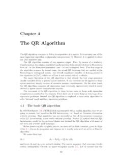Image result for QR Algorithm for 2X2 Matrices PDF