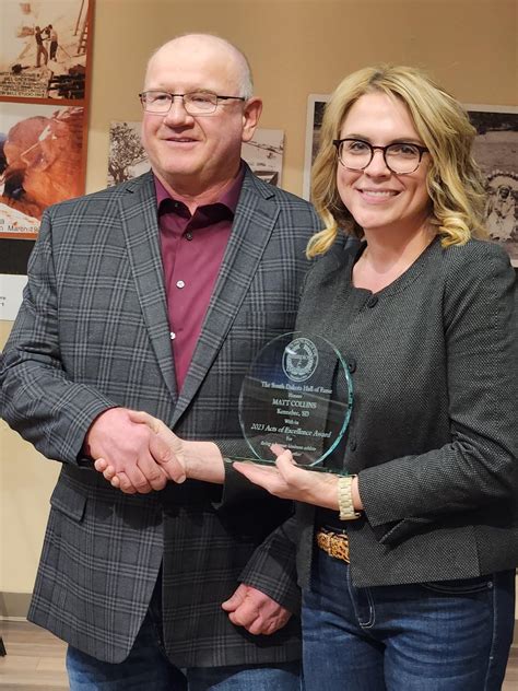 Keith Patrick (Vivian, S.D.) & Matt Collins (Kennebec, S.D.) Receive ...