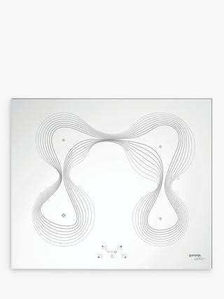Gorenje IT65KR Induction Hob Designed by Karim Rashid, White