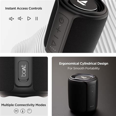 Buy boAt Stone 358 10W Portable Bluetooth Speaker (IPX7 Water Resistant ...