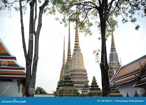 Thailand, 1 January, 2019: Wat Phra Chetuphon Mangklarama Better Known ...