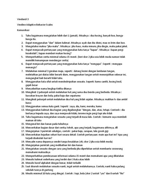 Image result for Vineland Adaptive Behavior Scale Interview Form