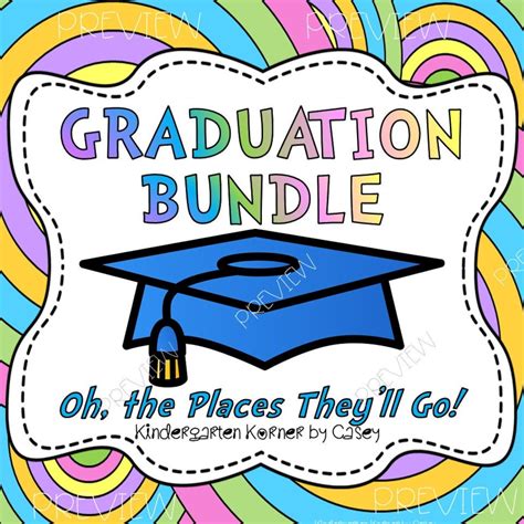 Kindergarten Graduation Program BUNDLE | Kindergarten Graduation | Prek ...