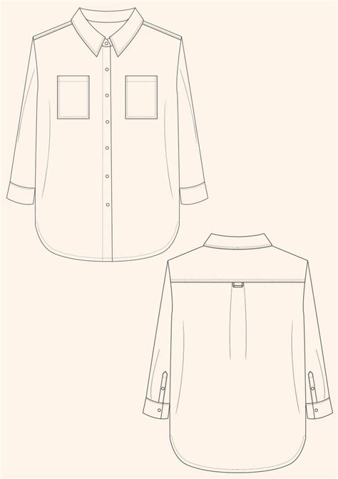Shirt Pattern Making 的图像结果