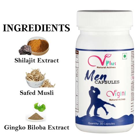 Buy Vigini Sexual Power Testosterone Booster Capsules Men, 30 Capsules ...