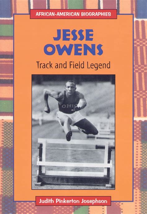 Jesse Owens: Track and Field Legend (African-American Biographies ...