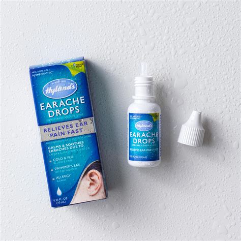 Hyland's Earache Drops, Natural Homeopathic Cold & Flu Earaches ...