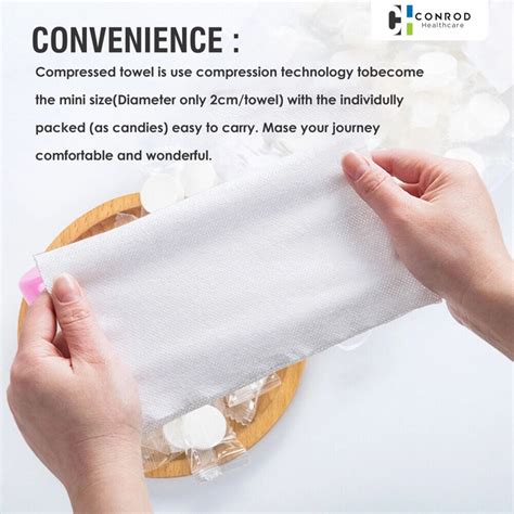 Conrod Healthcae Compressed Tissues | Hygienic Multipurpose Wipes ...
