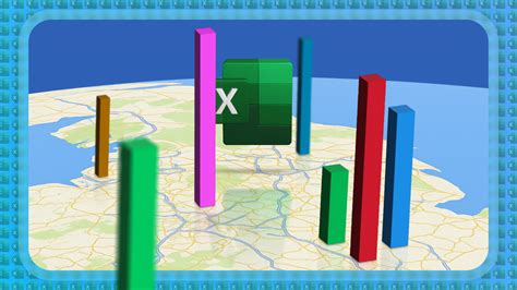 How to Import Data into 3D Maps Excel 的图像结果