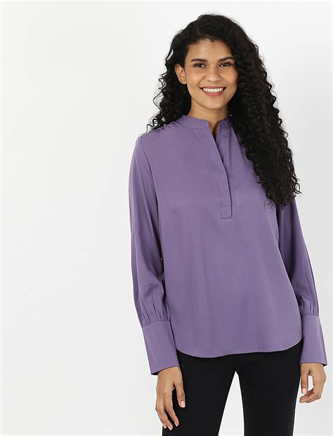 Buy Front Smocked Blouse at Marks & Spencer