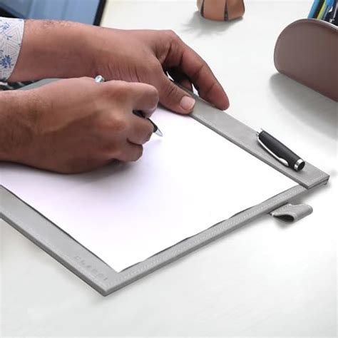 CLADD INTERNATIONAL Vegan Leather Verona A4 Writing Letter Pad & Pen ...