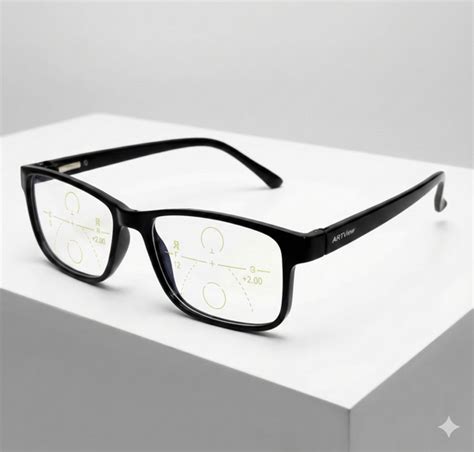 Progressive Reading Glasses with Blue Block Anti Glare Lens – Glasses ...