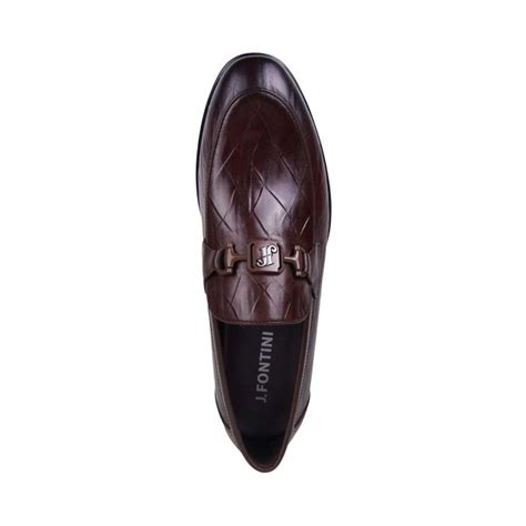 Buy J.Fontini Men Brown Formal Moccasin Online | SKU: 14-739-12-40 ...
