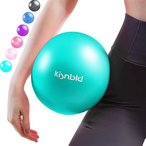 Amazon.com: kisnbld Small Exercise Ball, 9 Inch Mini Pilates Ball, Anti ...