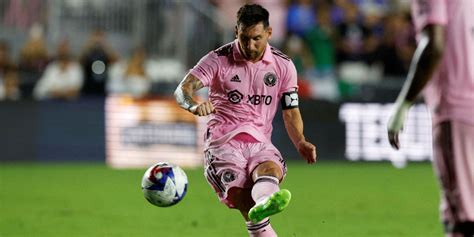 Lionel Messi in action for Inter Miami.