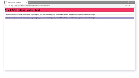 Image result for How to Add Color CSS to Web Page