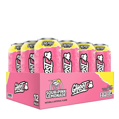 GHOST® - Energy Drink - Sour Pink Lemonade | GNC