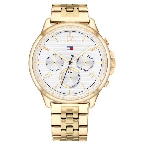 Buy Online Tommy Hilfiger White Dial Quartz Multifunction Watch for ...