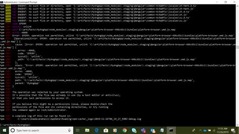 Image result for NPM Install Error