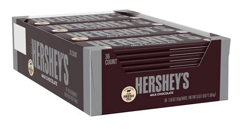 Hershey's Full Size Milk Chocolate Candy Bars, 36 pk./1.55 oz. | BJ's ...