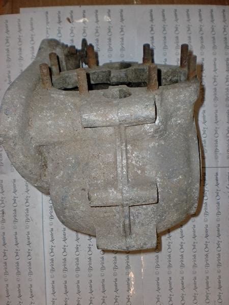 Triumph 5T. Crankcase 43106 used. 1953. | BRITISH Only Austria ...