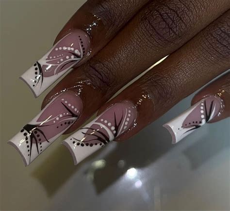 designs easy nail art | Square acrylic nails, Long square acrylic nails ...