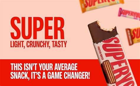 SuperYou Coffee Protein Wafer Bars (Pack of 10)|10g Protein, 3g Fiber ...