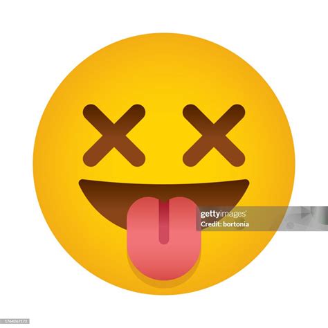 Smiling Face With Crossed Out Eyes Emoji Icon High-Res Vector Graphic ...