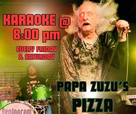 Karaoke at ZUZU’s is FUN! You should try it!, Papa Zuzu’s Pizza, Kelso ...