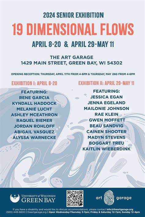 2024 Senior Exhibition II - 19 Dimensional Flows, 1429 Main Street ...