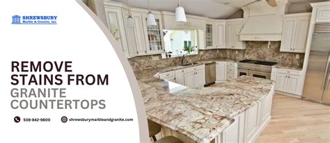 How to Remove Stains From Granite Countertops Easily