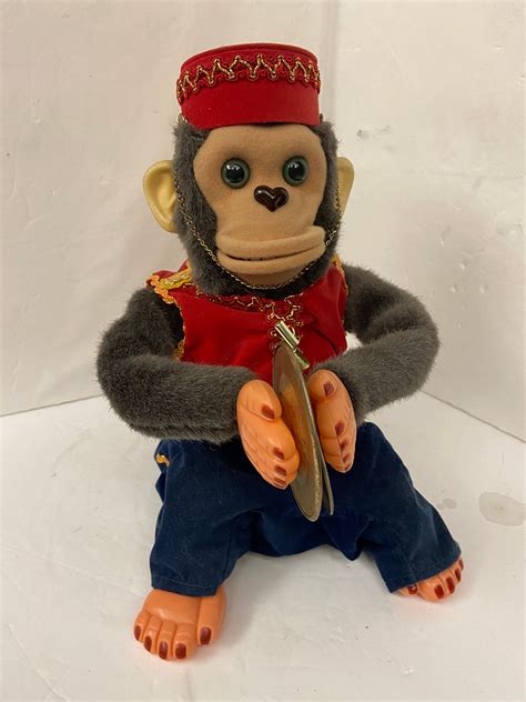 Monkey With Cymbals Drawing